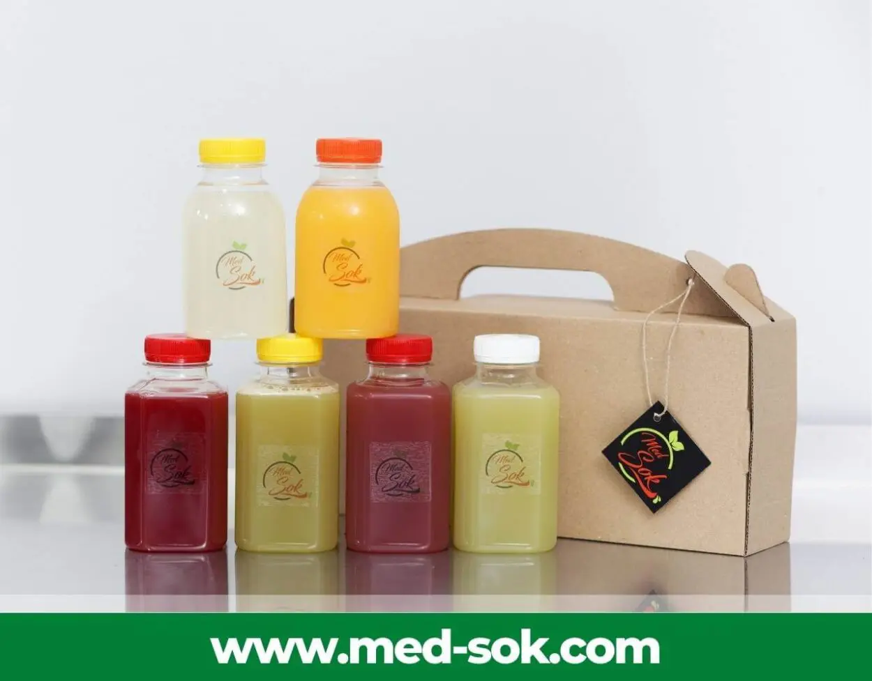 DepilConcept detox organizma prirodnim hladno cedjenim sokovima Med Sok – iskustva i preporuke
